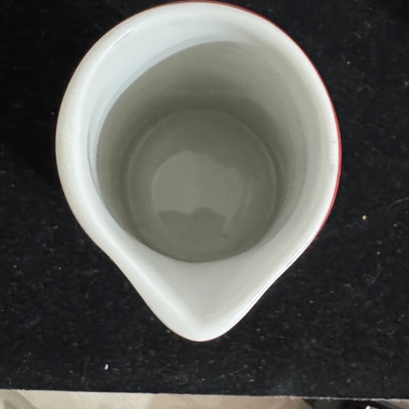 Vintage Creamer/Syrup Pitcher Shenango Restaurant Ware, 3 1/8" Tall - Picture 3 of 5